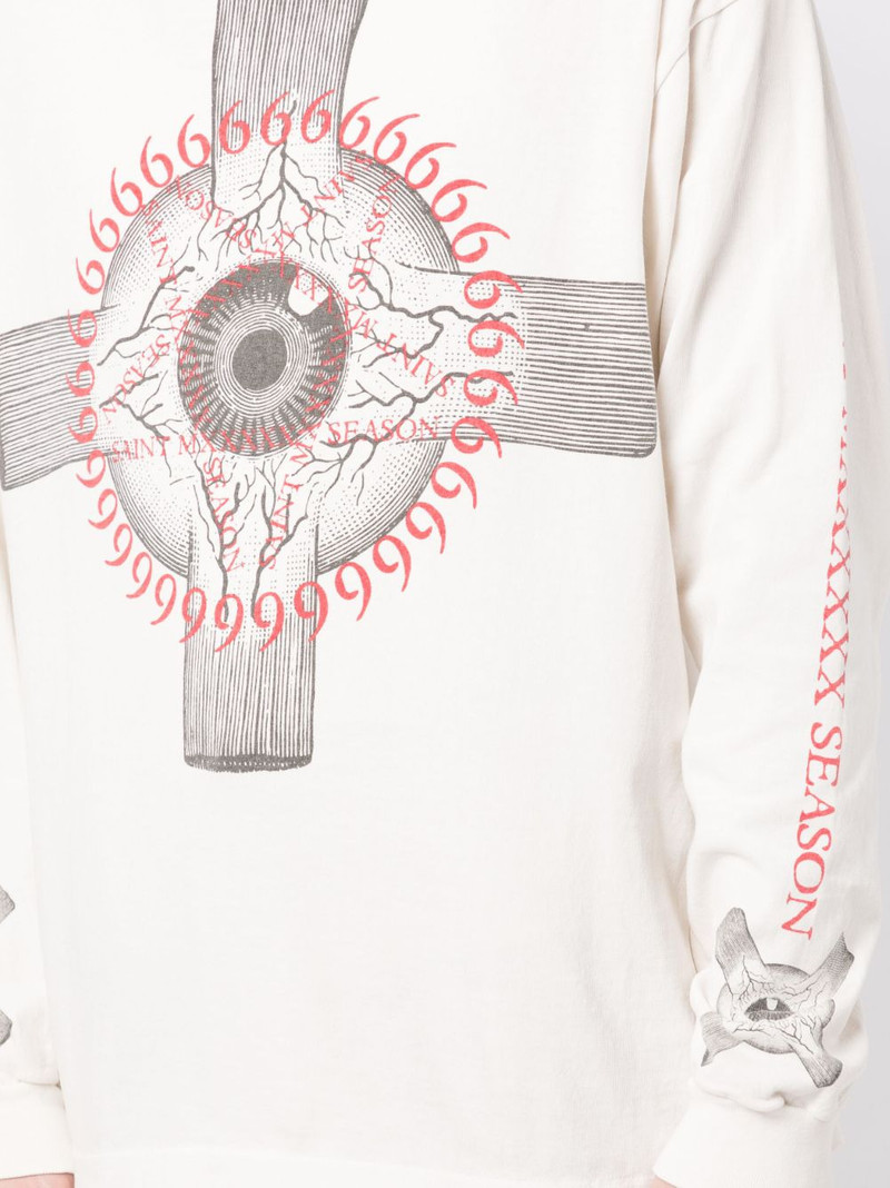 graphic-print cotton T-shirt 5