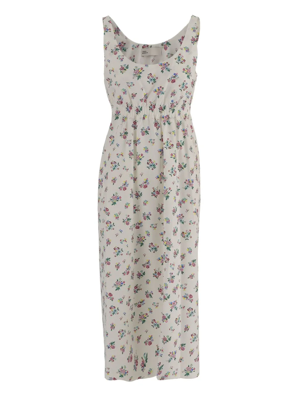 floral-print cotton dress - 1
