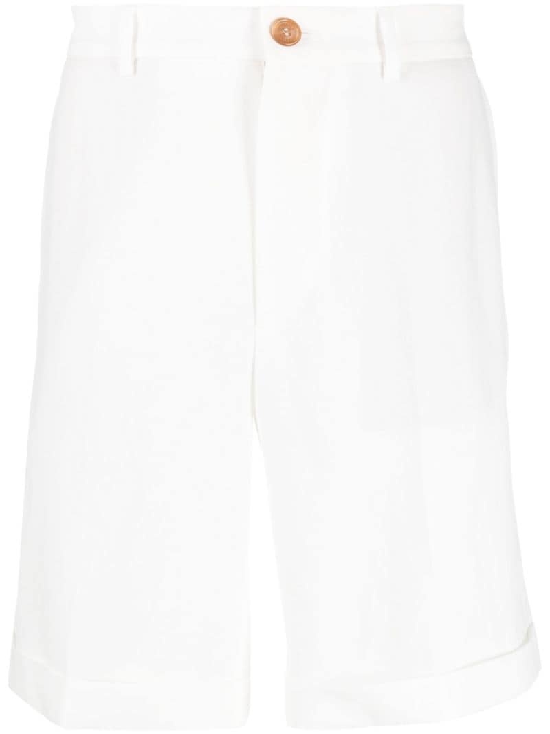 pressed-crease Bermuda shorts - 1