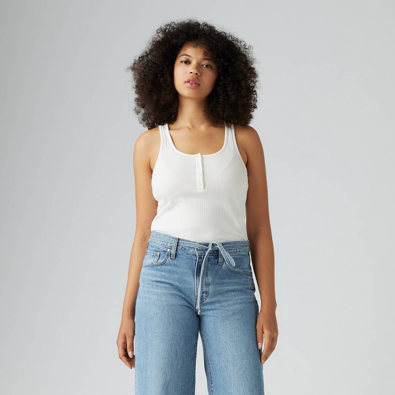 VACATIONER RIBBED TANK TOP - 2