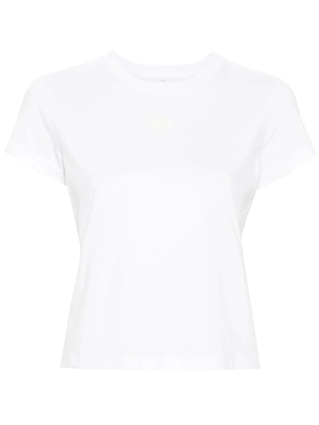 Essential Jersey Shrunk Tee With Puff Logo - 1