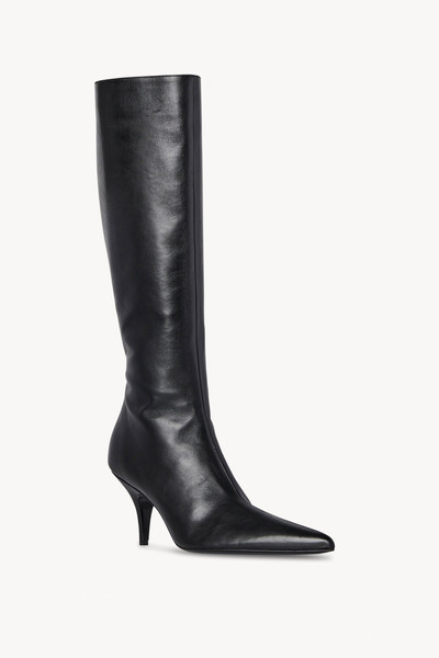 The Row Sling Boot in Leather outlook