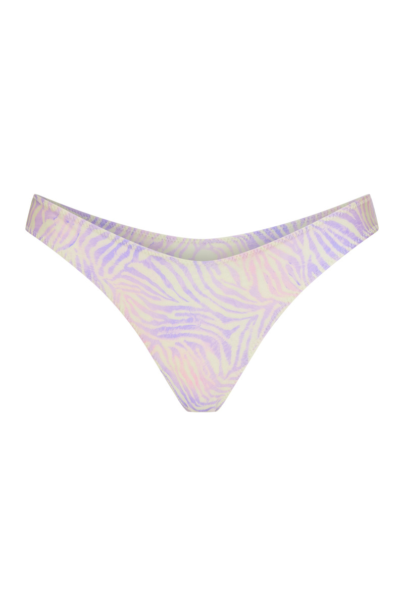 SOMMER SWIM VITORIA Zebra Haze - Brazilian Bikini Bottoms outlook