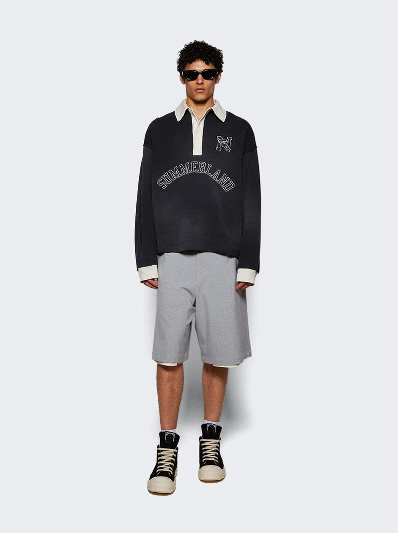 Pleated Shorts Grey 5