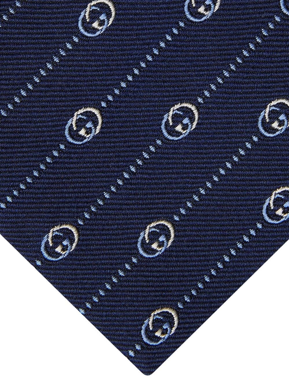 GG pattern tie - 2