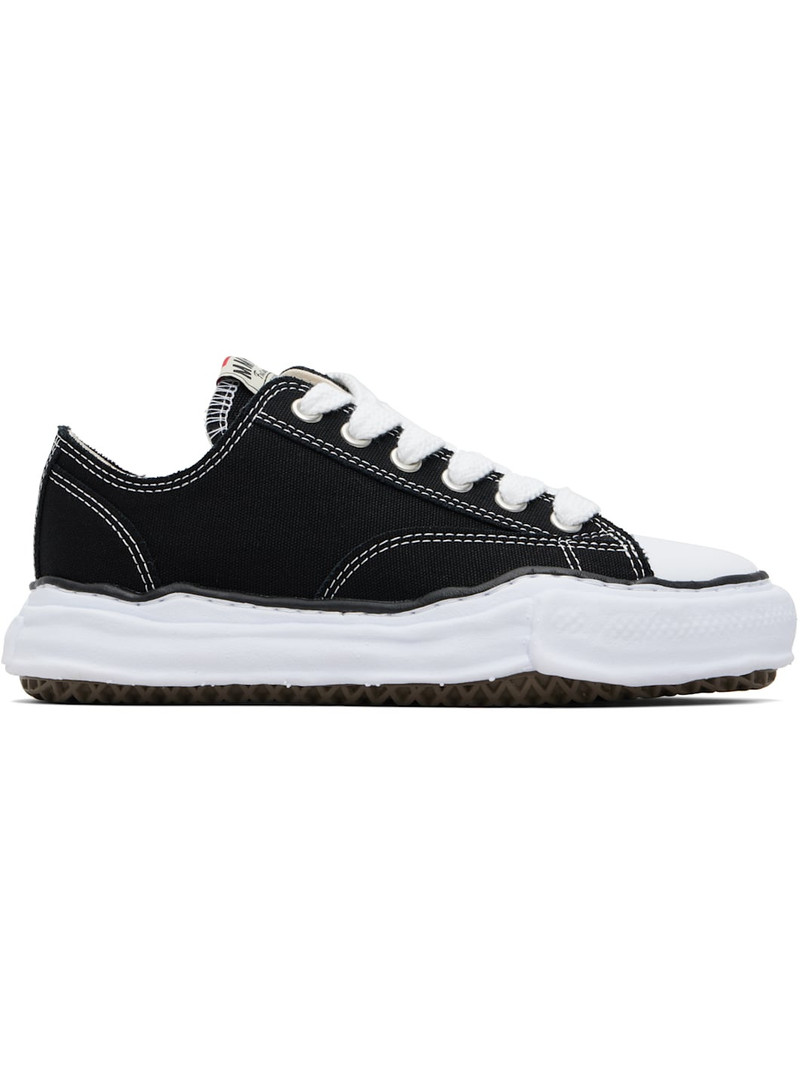 Black Peterson OG Sole Canvas Low-Top Sneakers 1