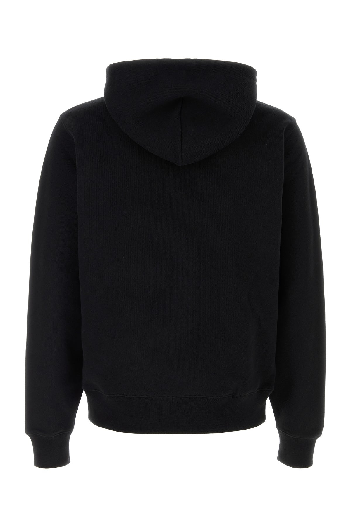 Black cotton sweatshirt - 2