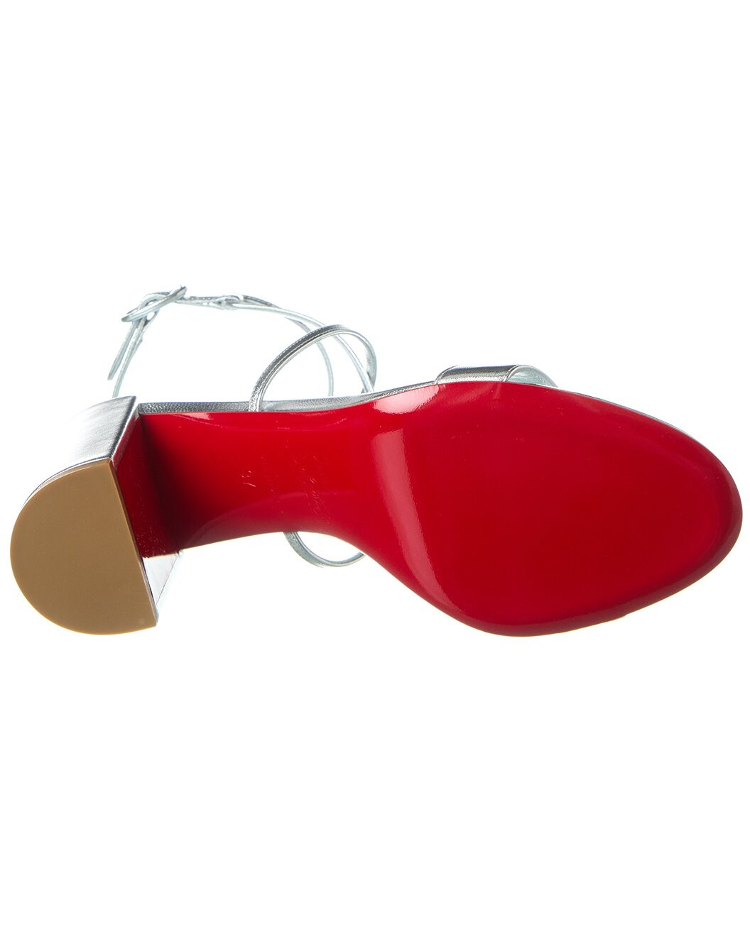 Christian Louboutin Choca Girl 70 Leather Sandal - 4