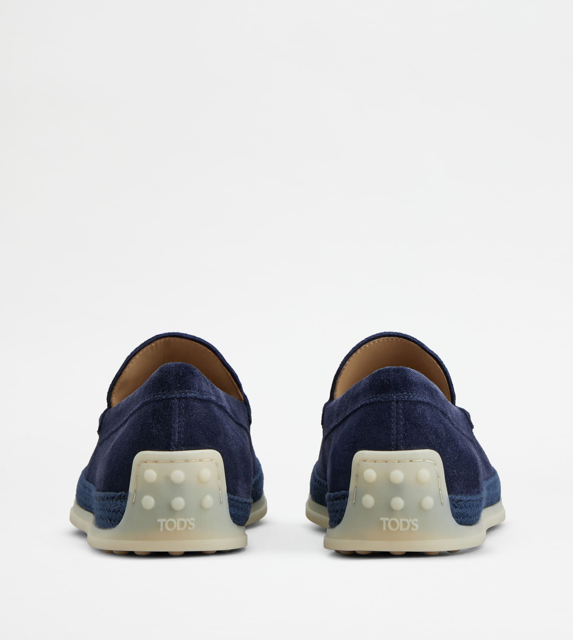 SLIP-ONS IN SUEDE - BLUE - 3
