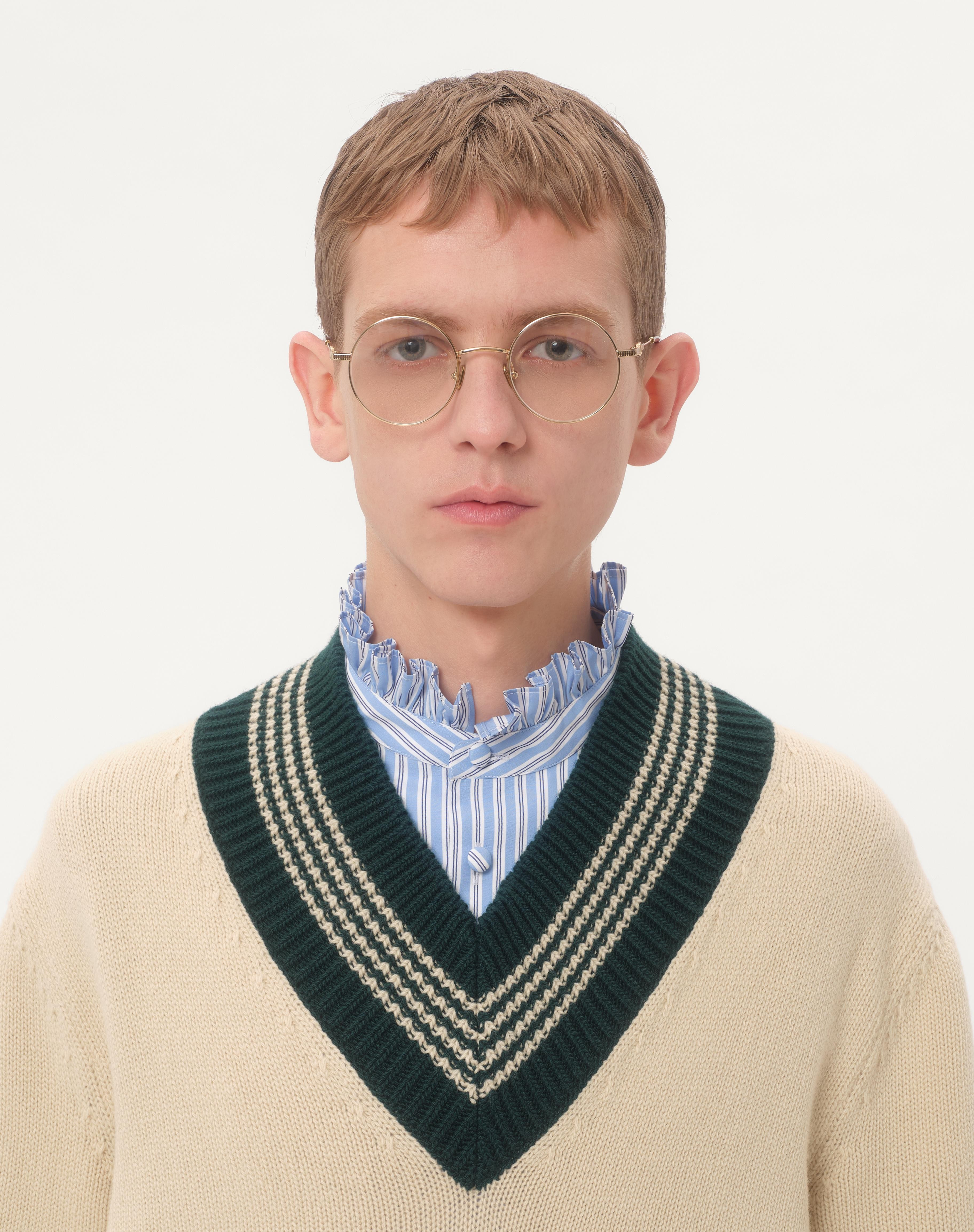 LE CHIEN DE LA MAISON JACQUARD WOOL SWEATER - 3