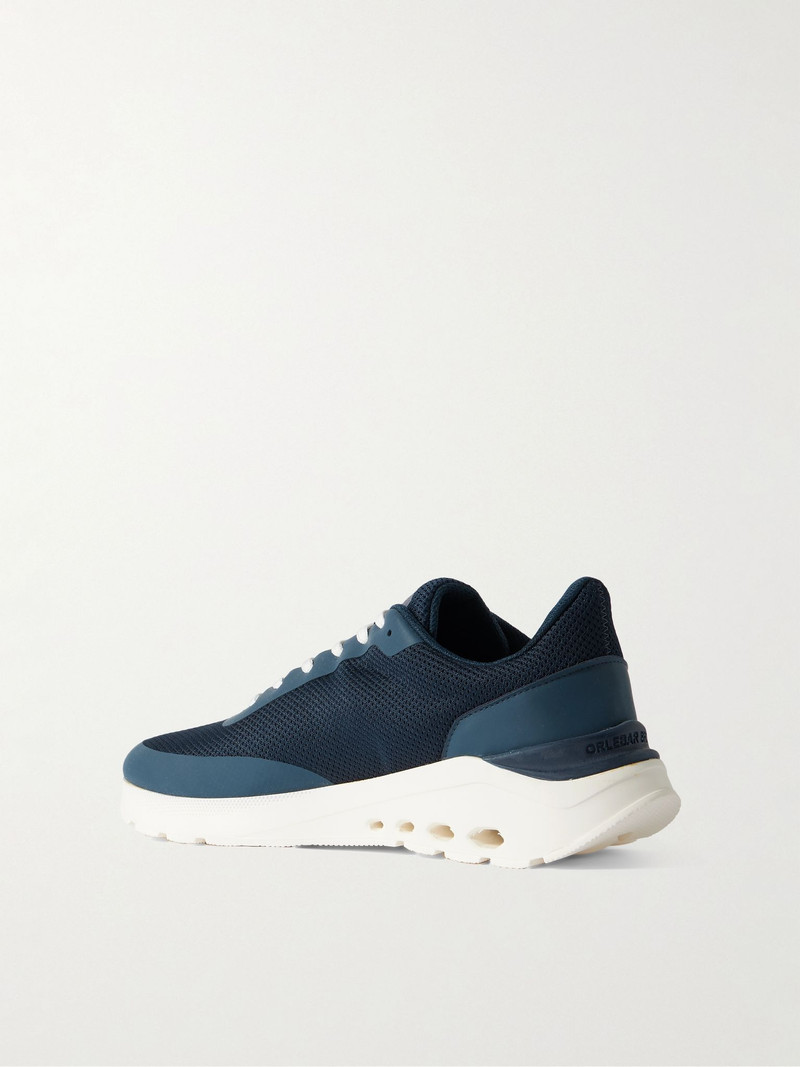Hydro .B1 Rubber-Trimmed Mesh Sneakers Navy 4