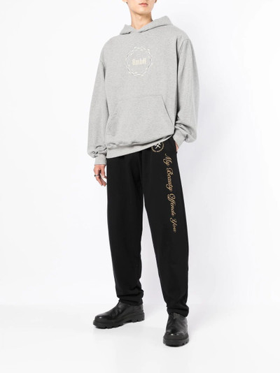 GmbH Ahmed tapered track pants outlook