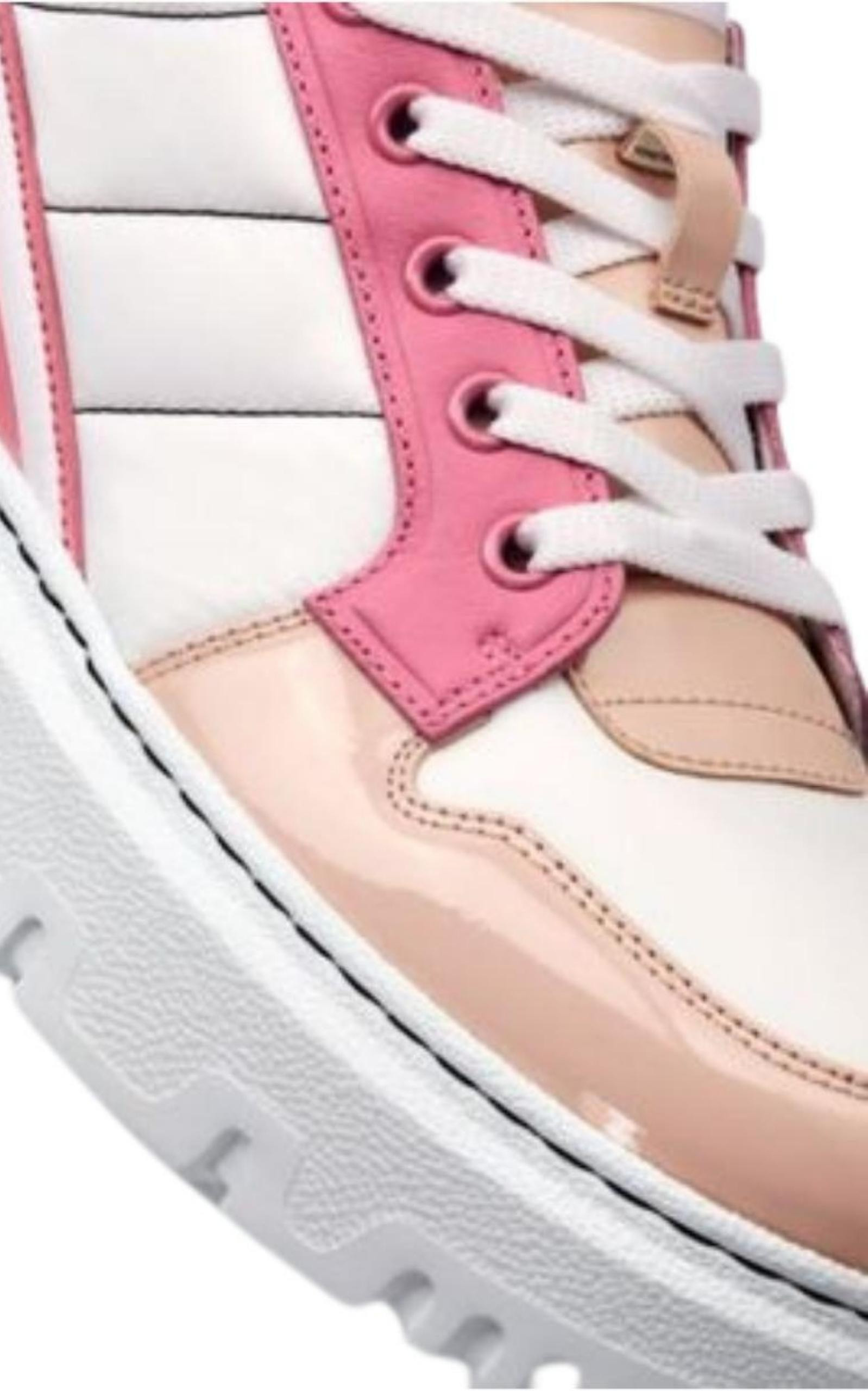 D-Player Leather Sneakers - 7