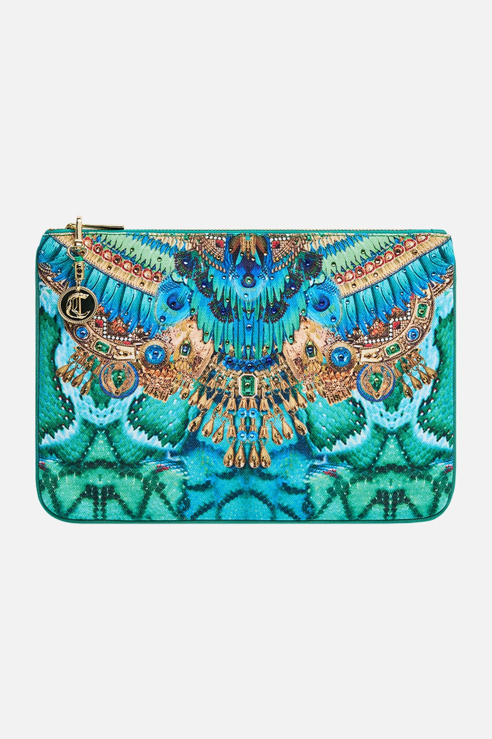 SMALL CANVAS CLUTCH - 1