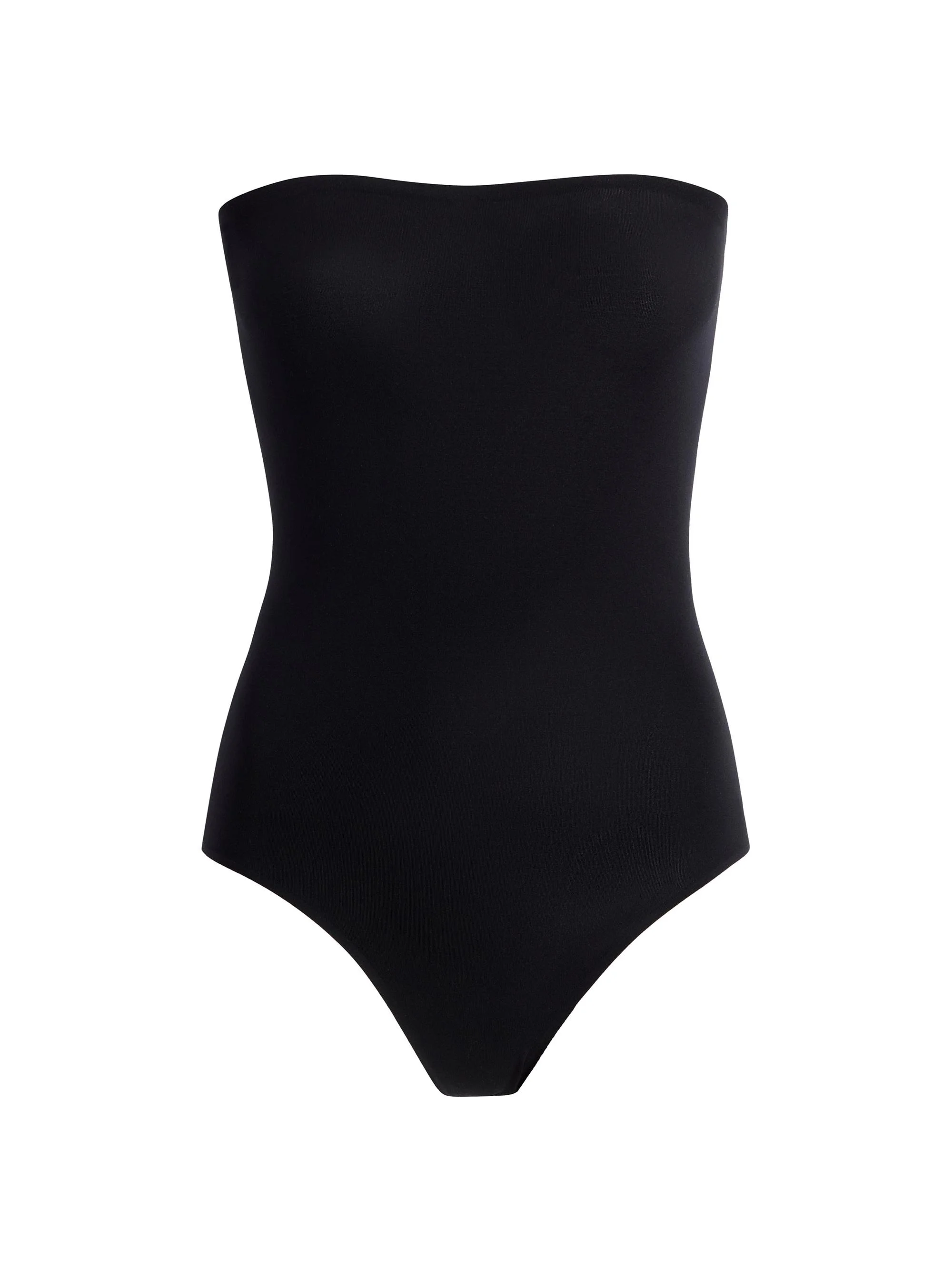 Women's Ballet Strapless Bodysuit - Black - 1