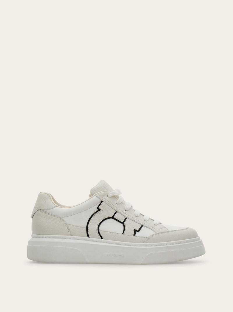 Gancini low-top sneaker 1