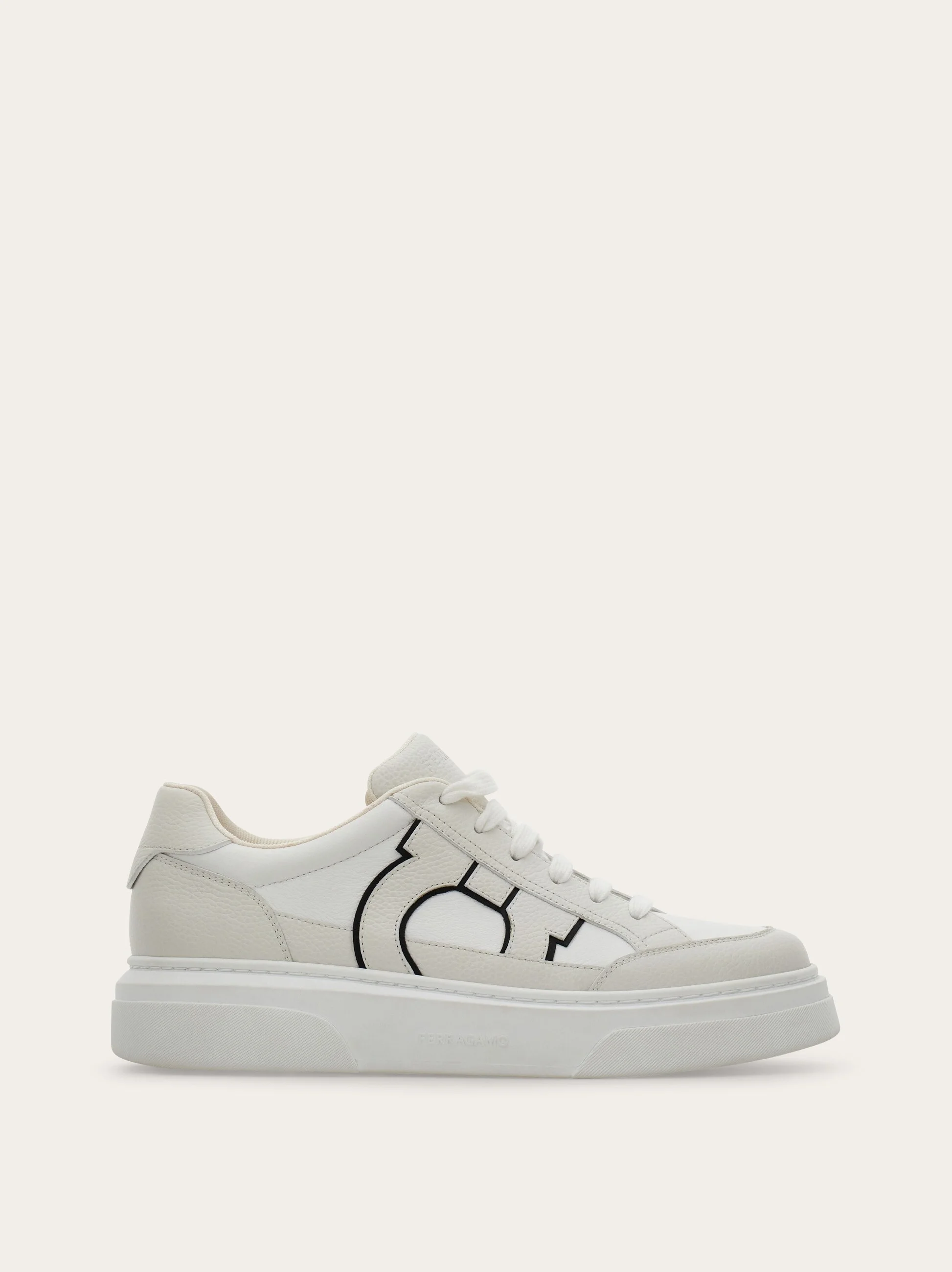 Gancini low-top sneaker - 1