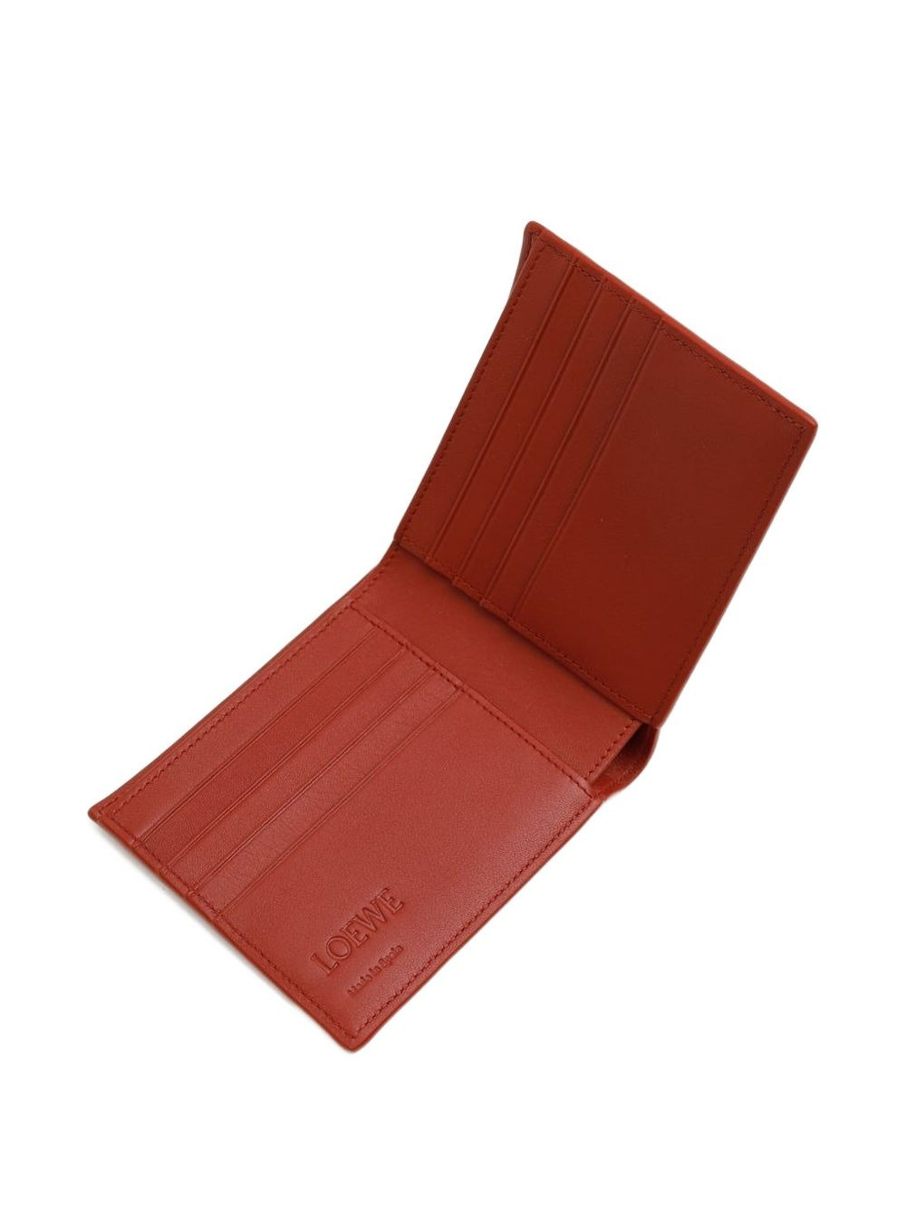 Bi-fold leather panelled wallet - 2