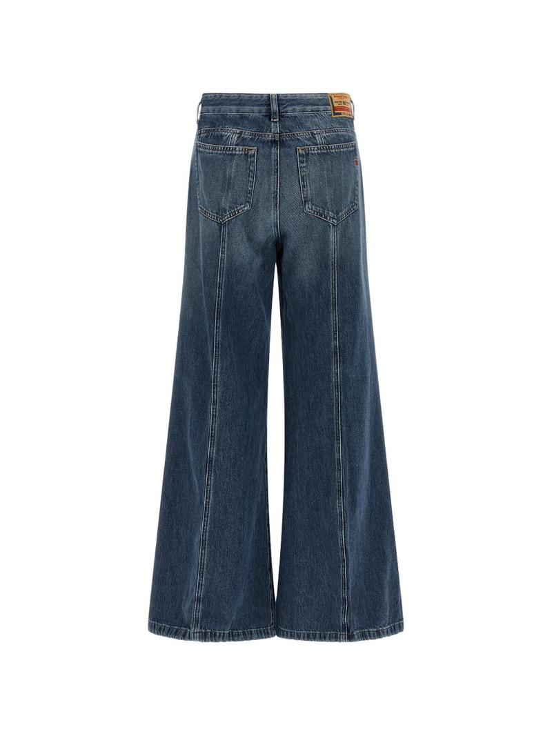Diesel D-Akii stonewashed flared jeans outlook