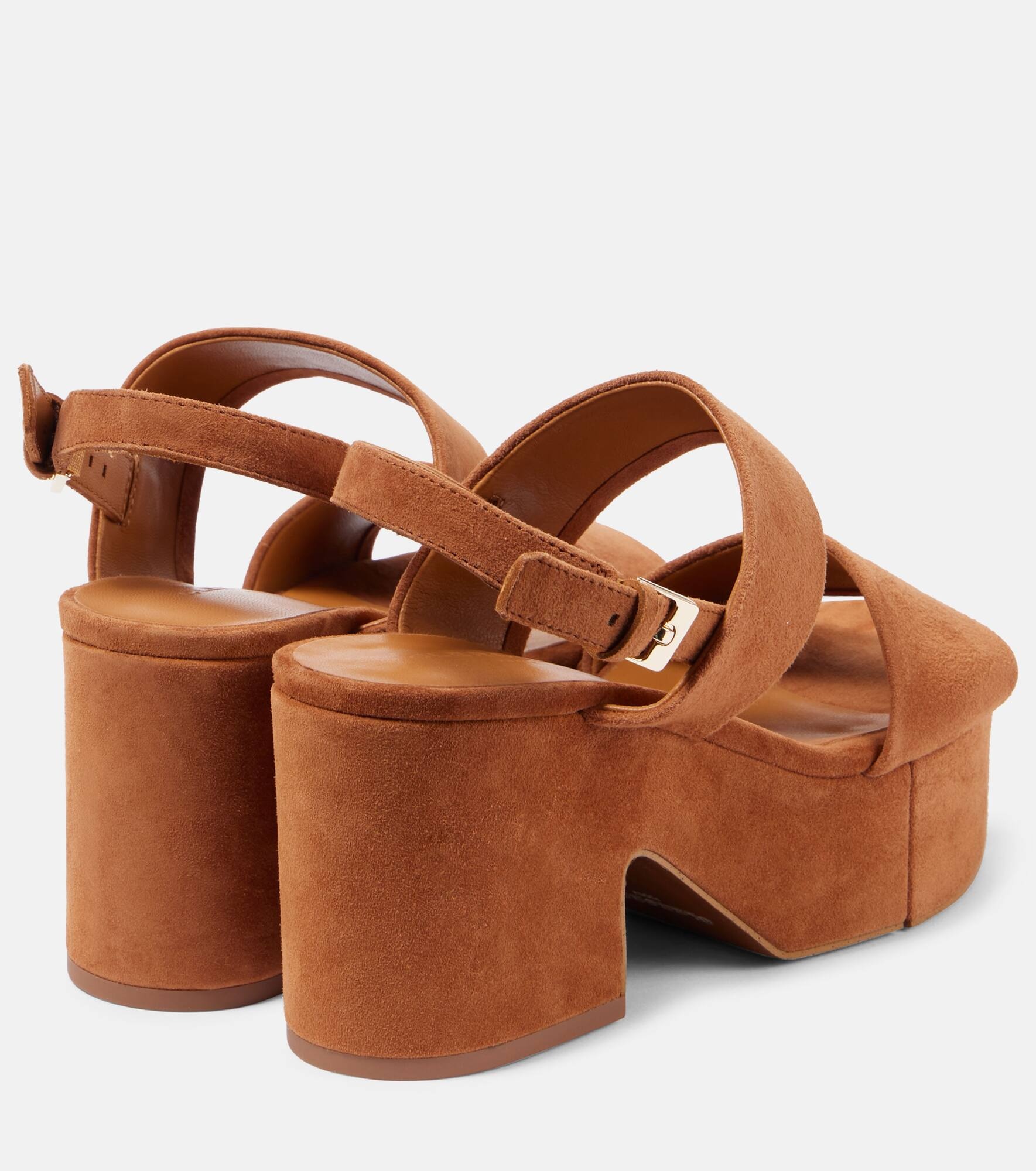 Cora4 suede platform sandals - 2