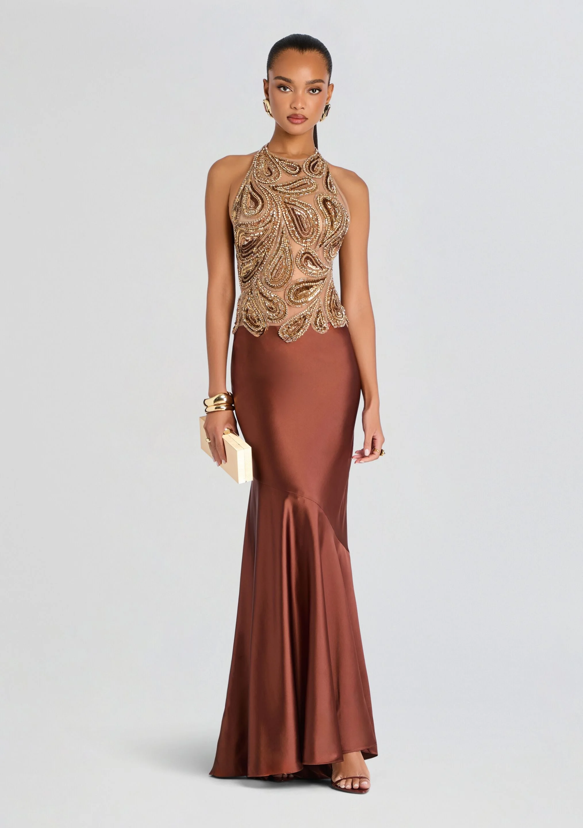 EVOLET EMBROIDERED DRESS - 1