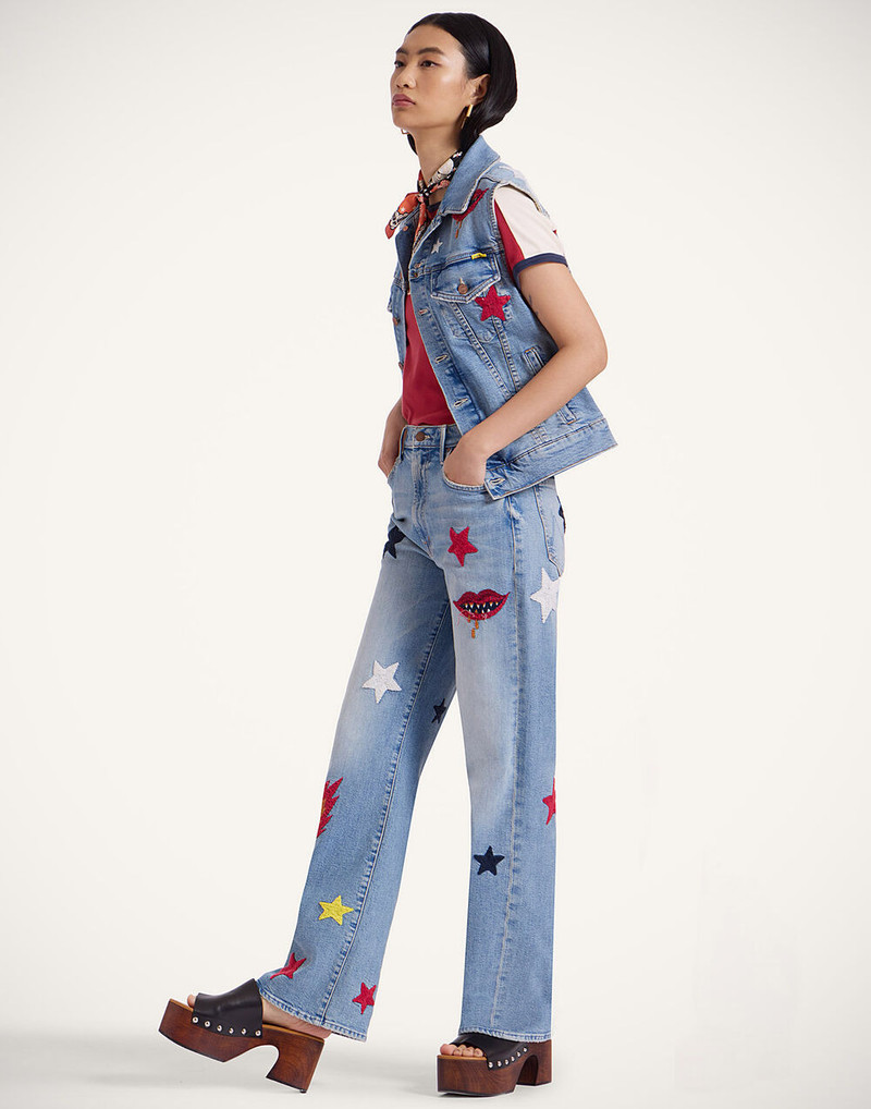 La DoubleJ The Maven Sneak Jeans outlook