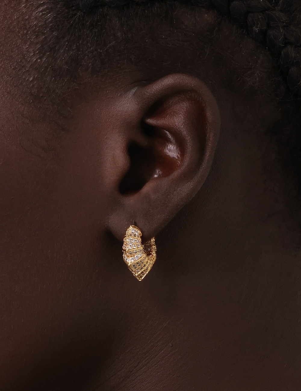 ZIMMERMANN DECO PAVE HOOPS - 2