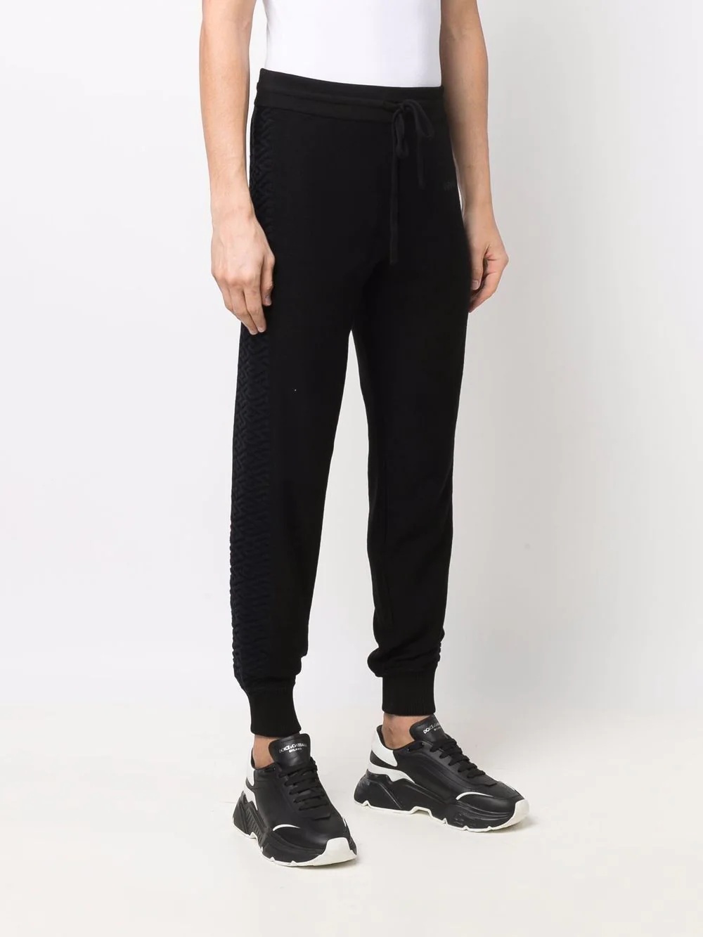 drawstring track pants - 3