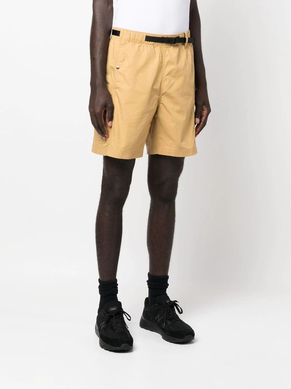 belted Bermuda cargo shorts - 3