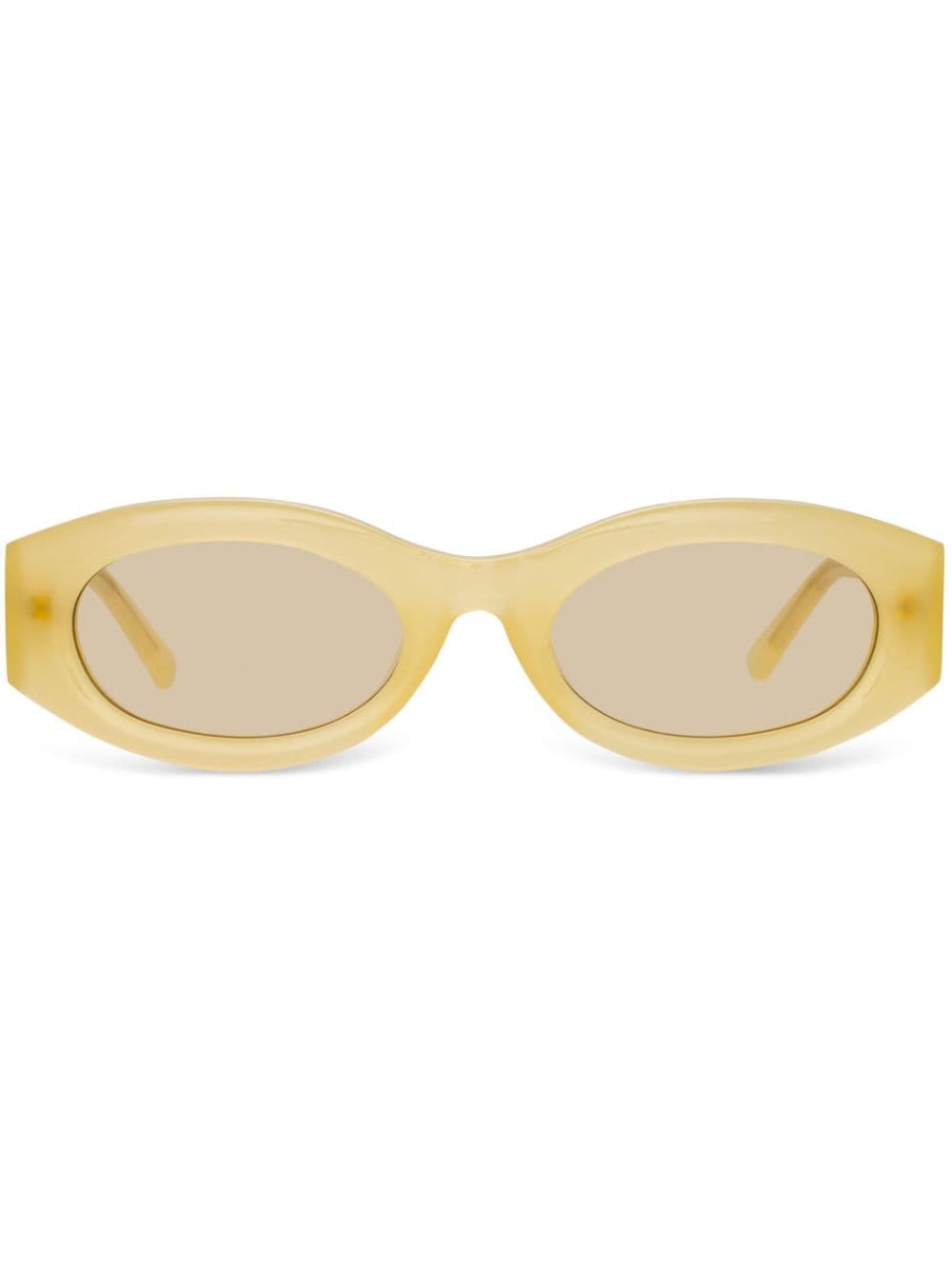x The Attico Berta oval sunglasses - 1