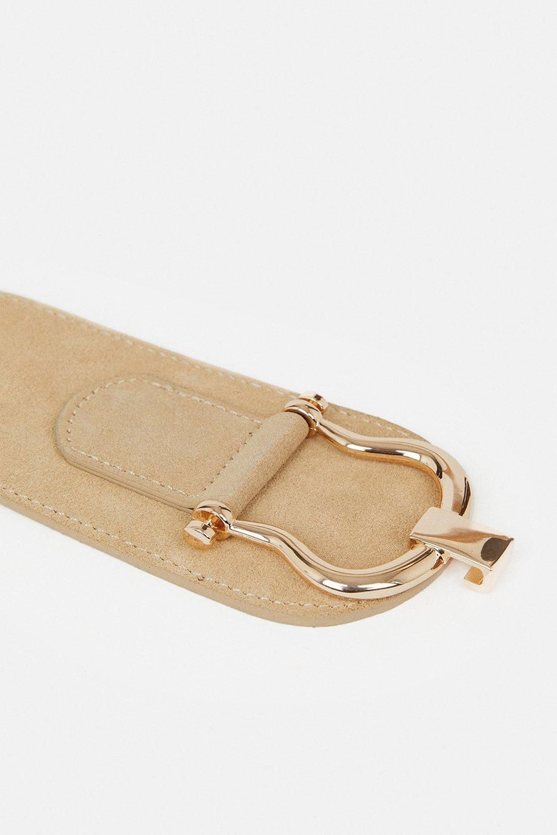 Suede Chunky Stretch Waist Belt 4