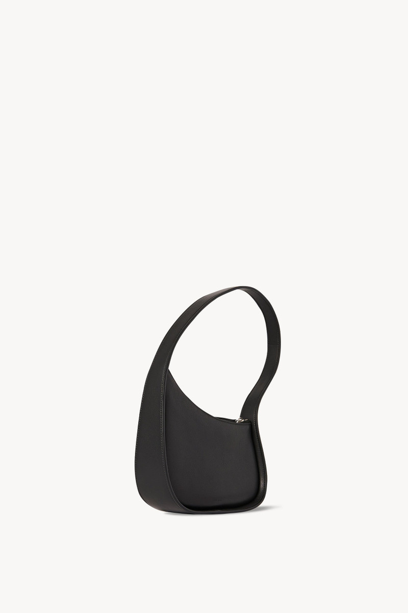 The Row Half Moon Bag in Leather outlook