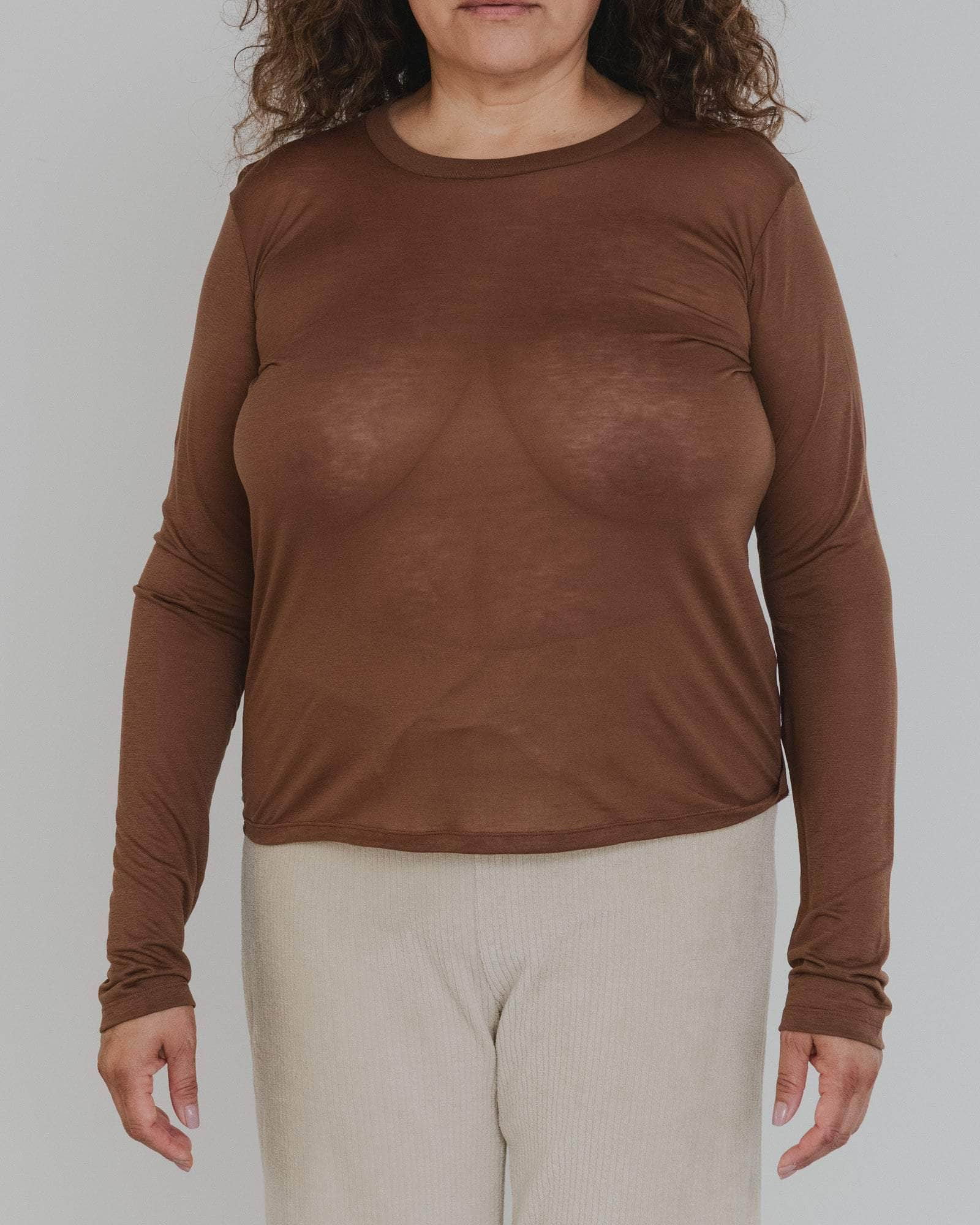 Long Sleeve Tee - Bamboo Lyocell - 3