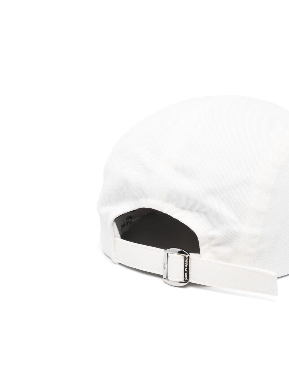 logo-print cotton cap - 2