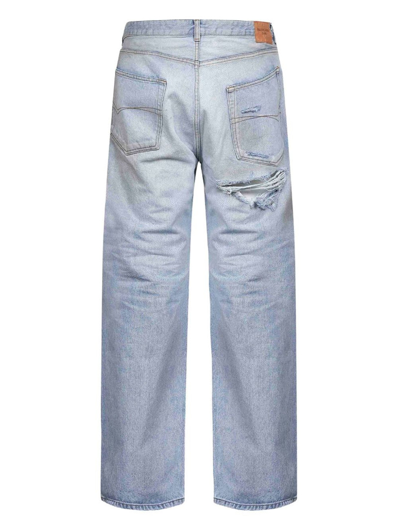 BALENCIAGA distressed-detail jeans outlook