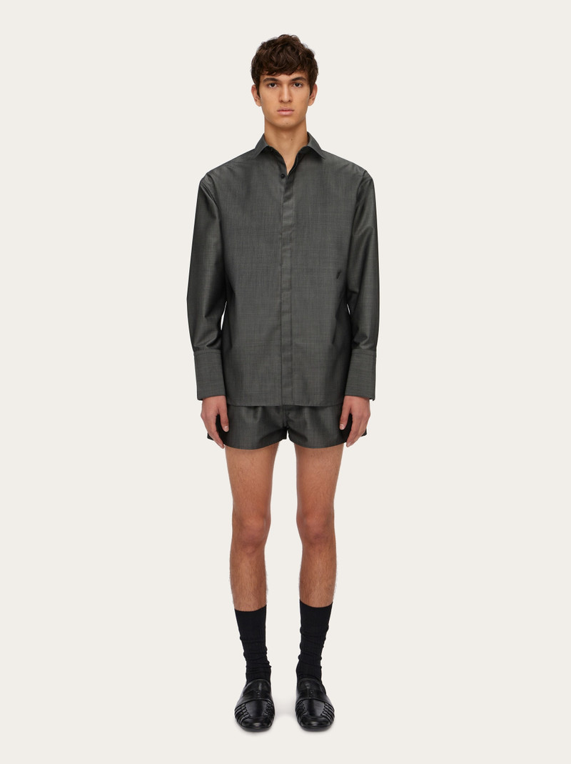 Silk and mohair shirt 7