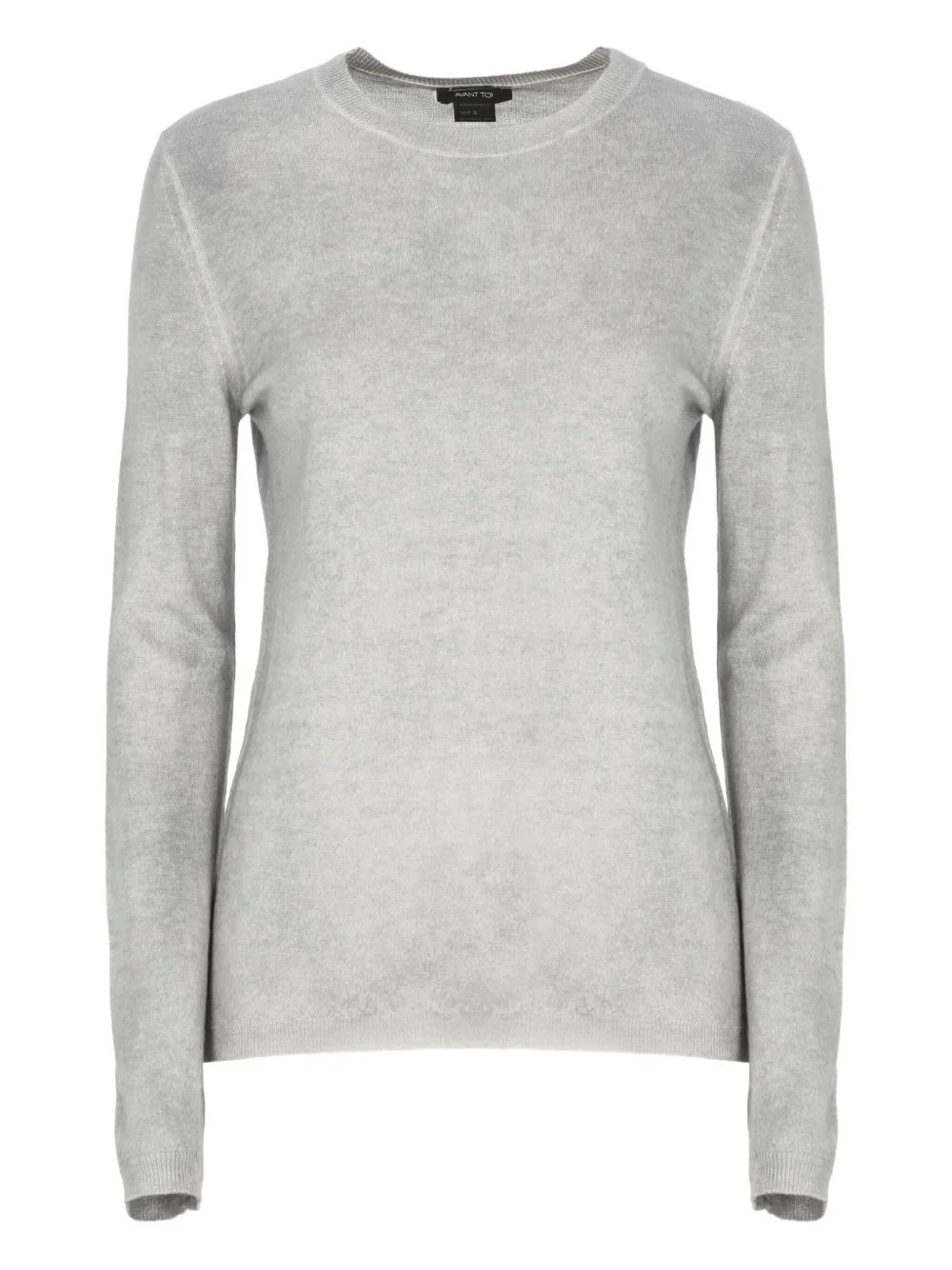 crew-neck cashmere-blend sweater - 1