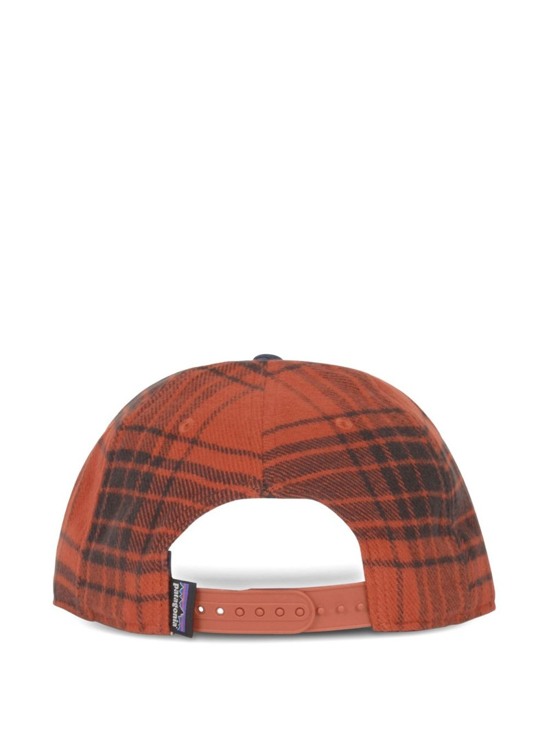 Patagonia Range plaid-pattern denim-peak cap outlook