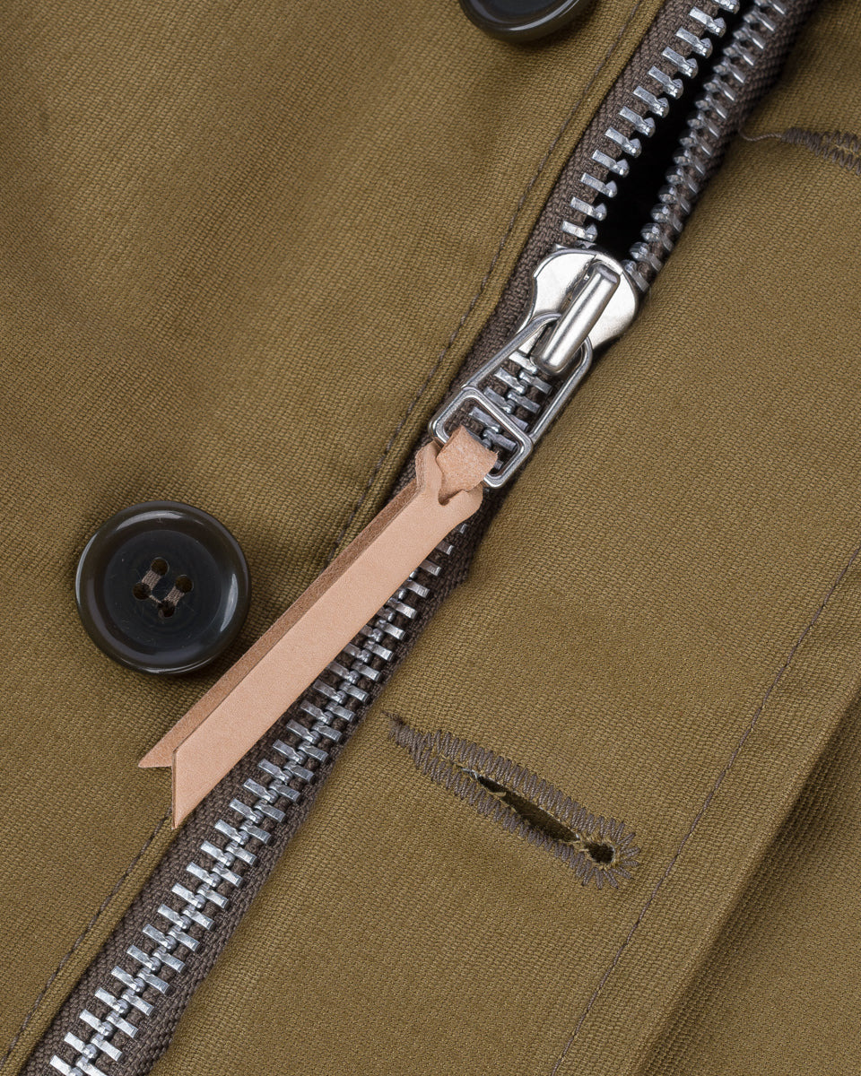 IHV-46-KHA Whipcord N1 Deck Vest - Khaki - 13