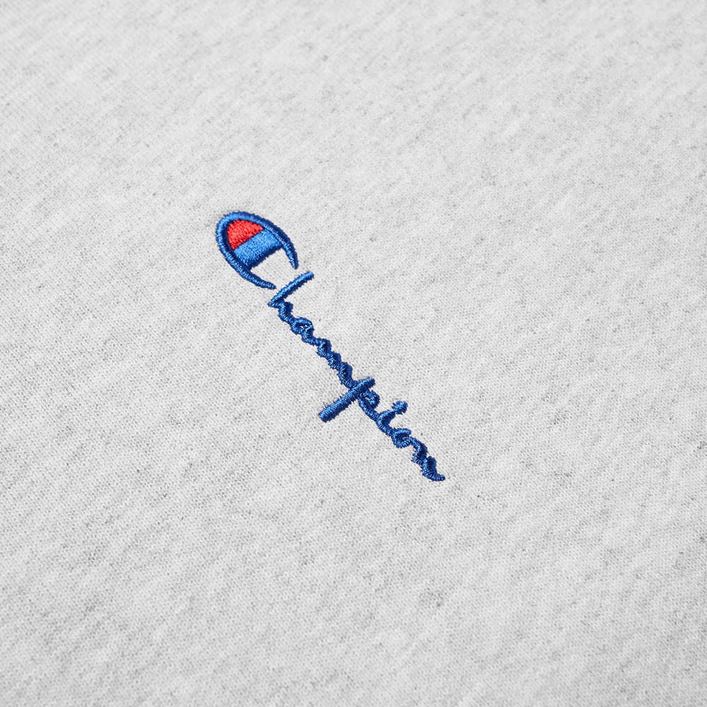 Champion Reverse Weave Small Script Mock Neck Sweat - 2