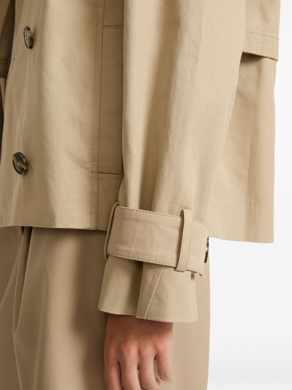 gabardine jacket - 4