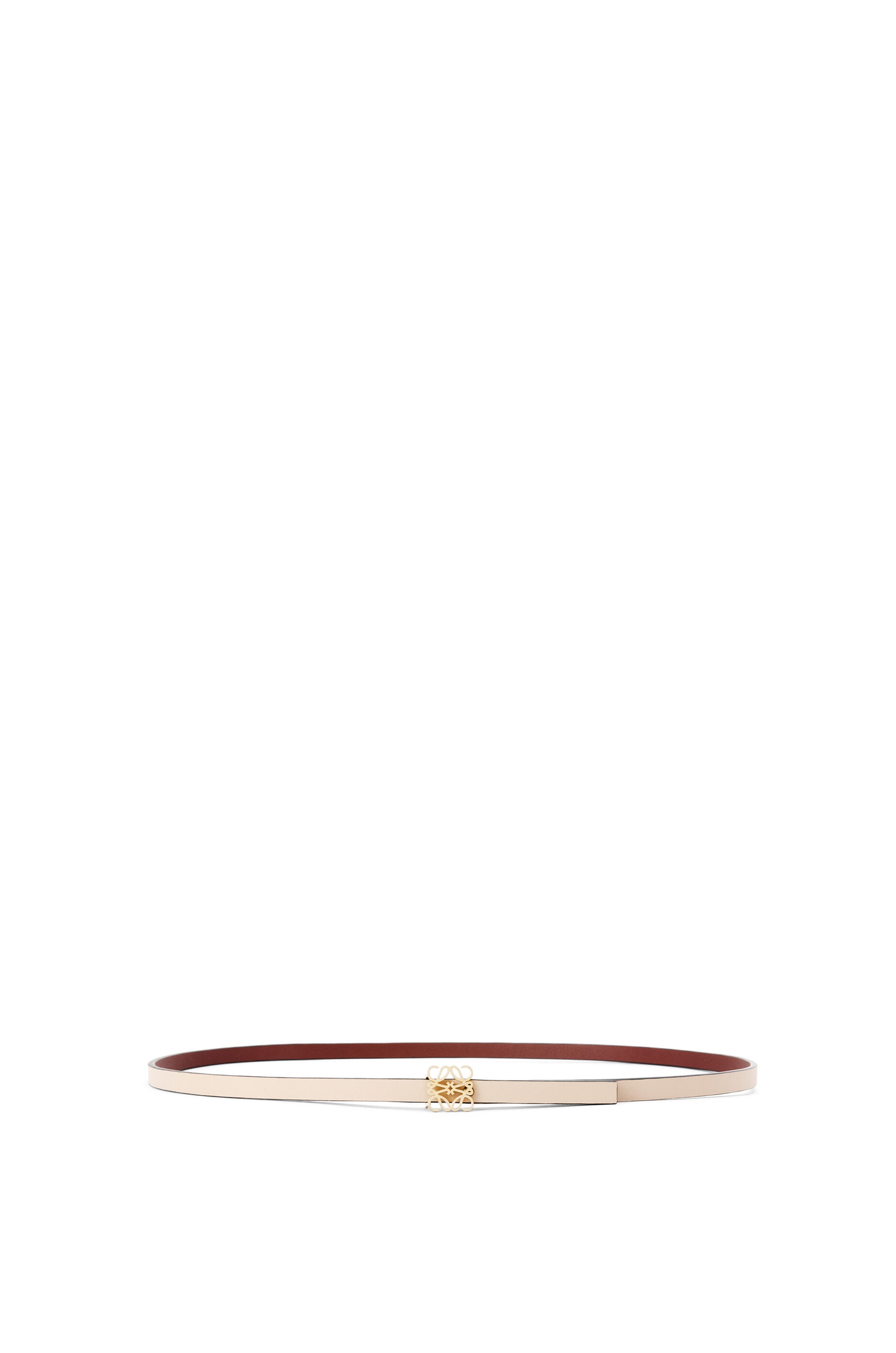 Reversible Anagram belt in smooth calfskin - 2