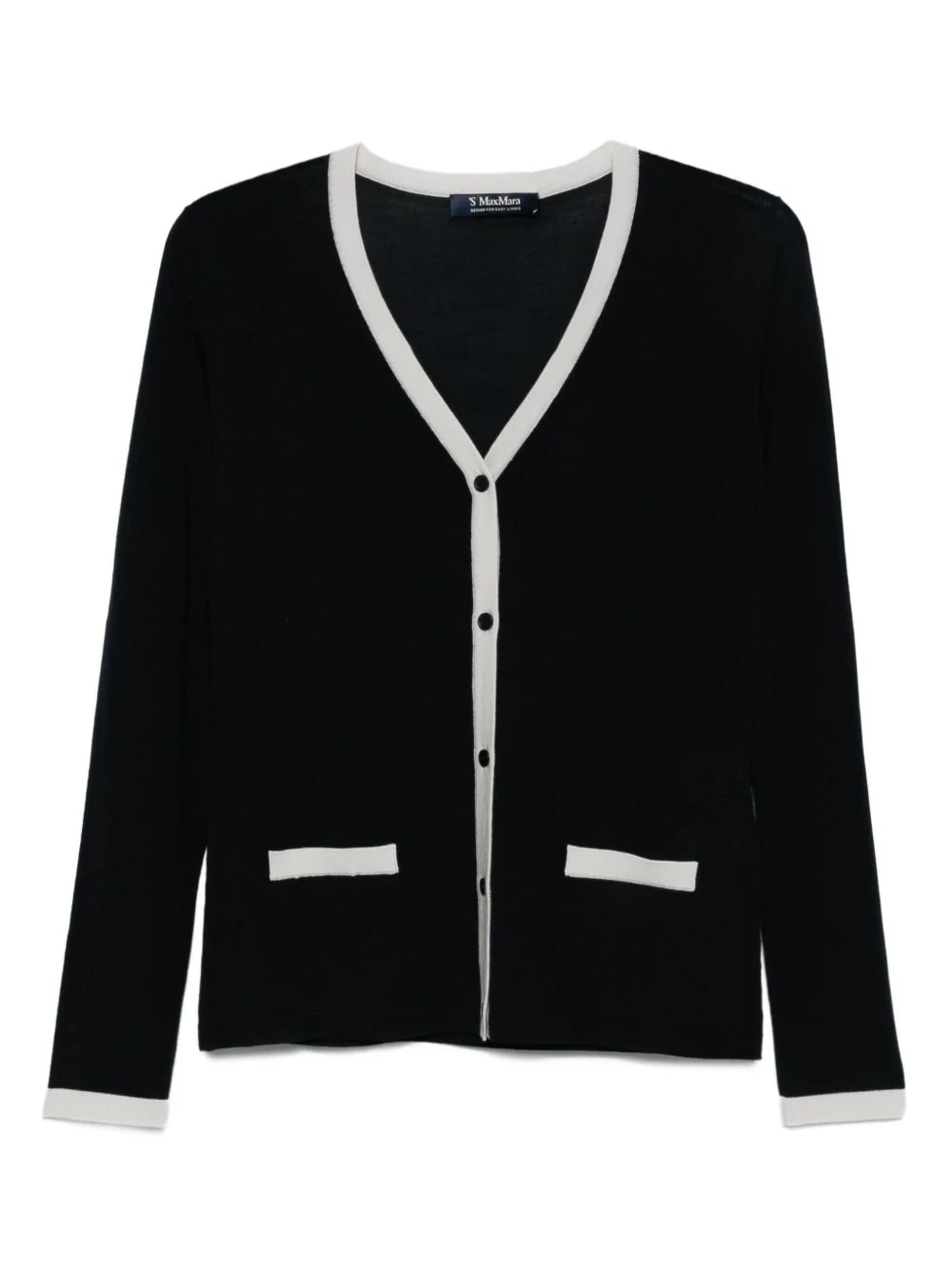 Kenya buttoned-up wool cardigan - 1