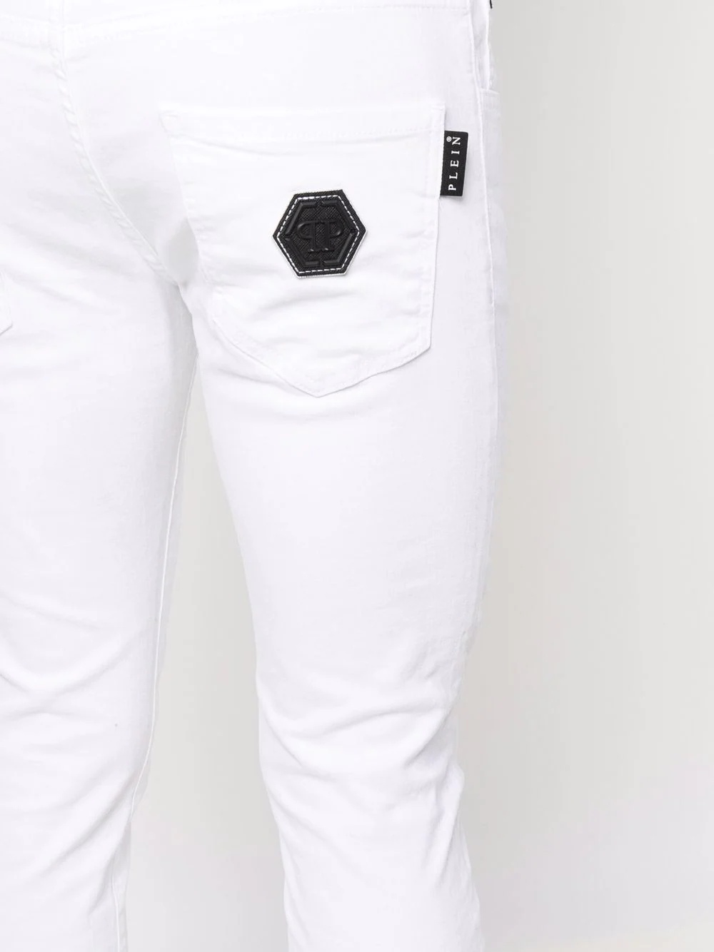 mid-rise skinny jeans - 5