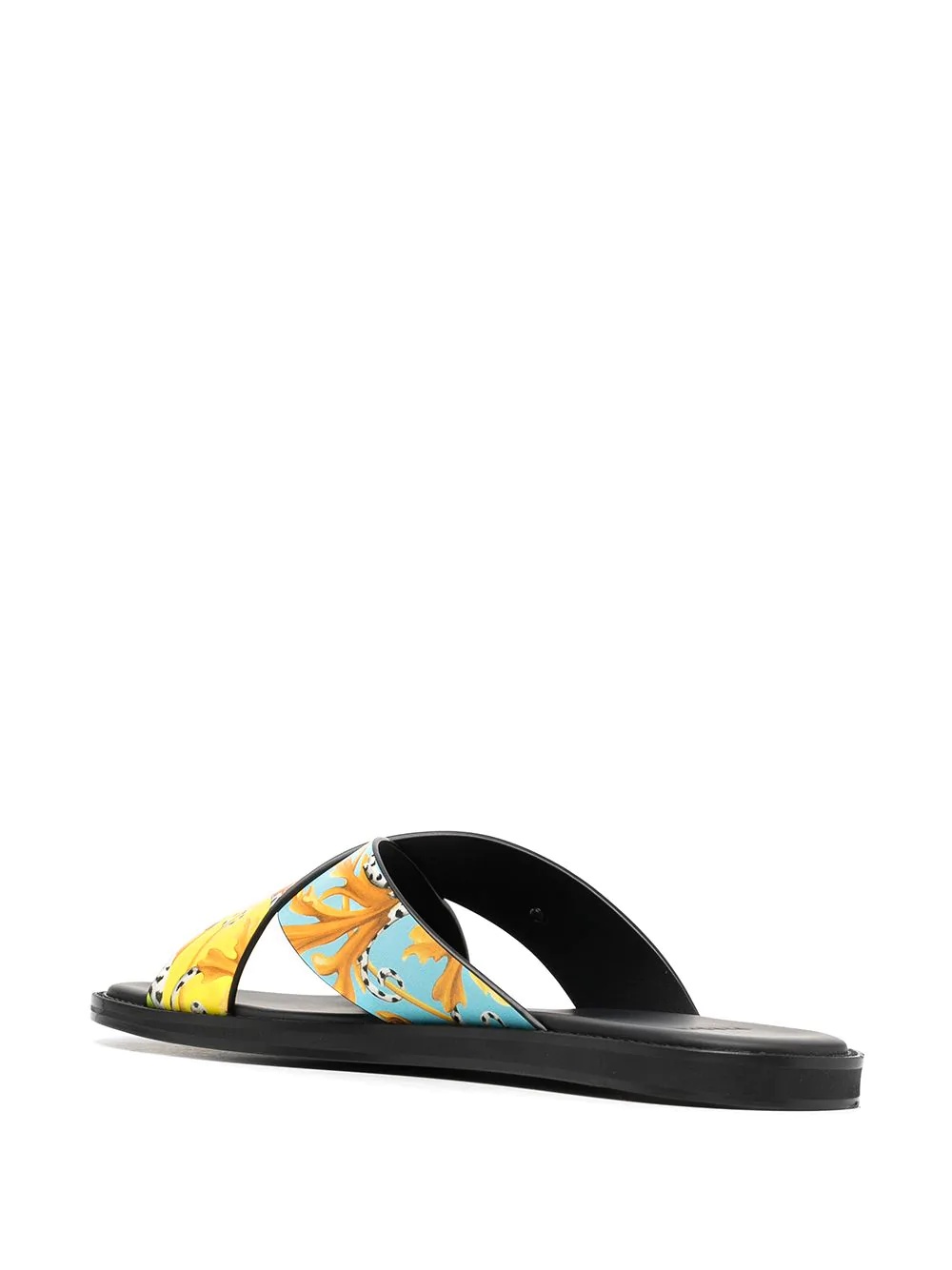 crisscross slip-on sandals - 3