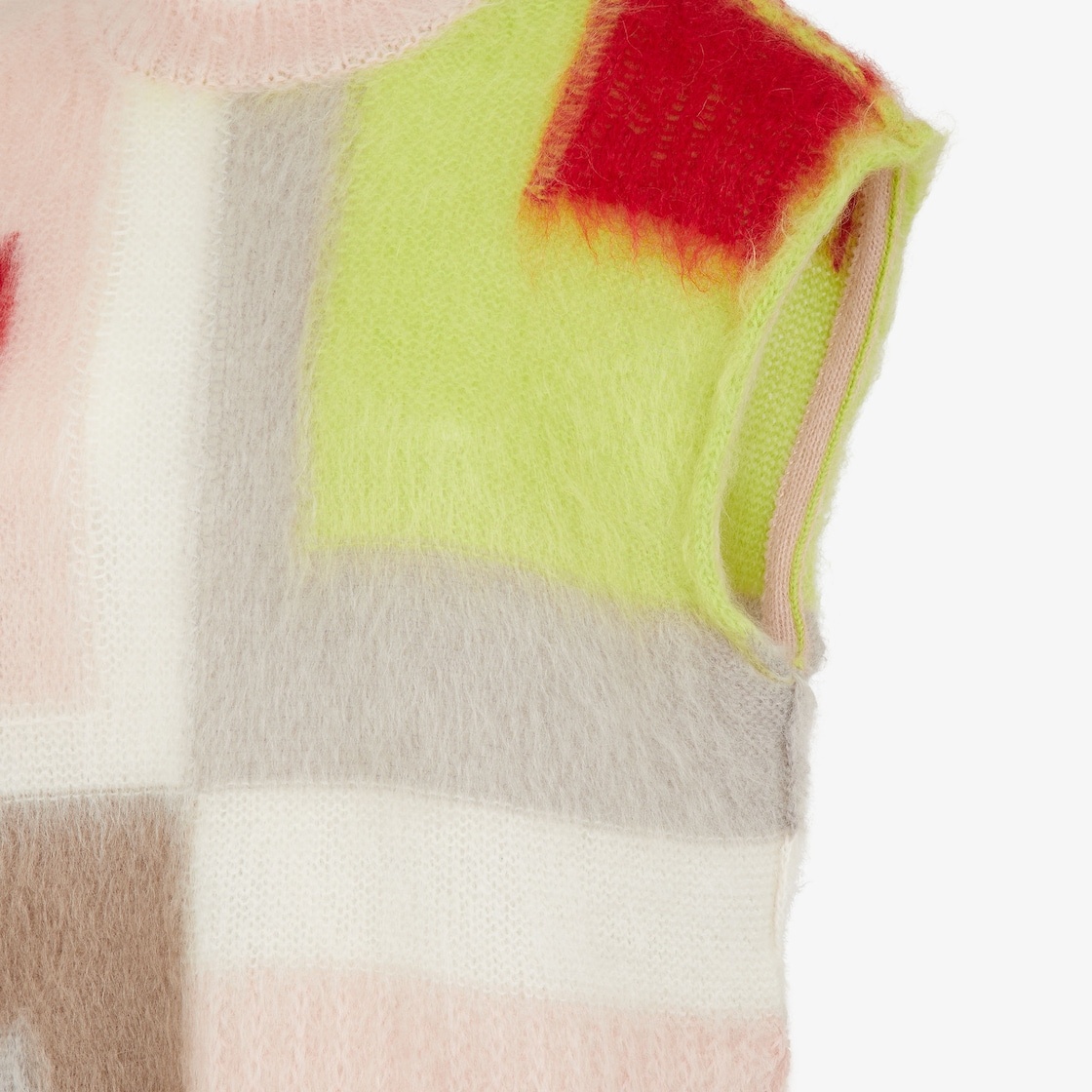 Multicolor mohair vest - 3