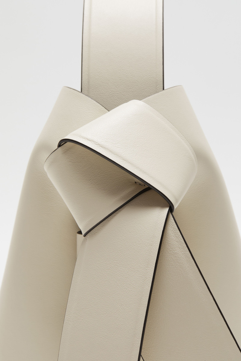 Musubi mini shoulder bag - White/black 5