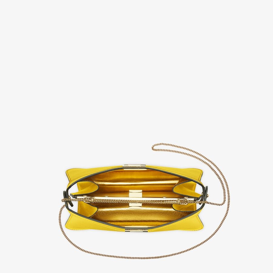 Yellow nappa leather bag - 4