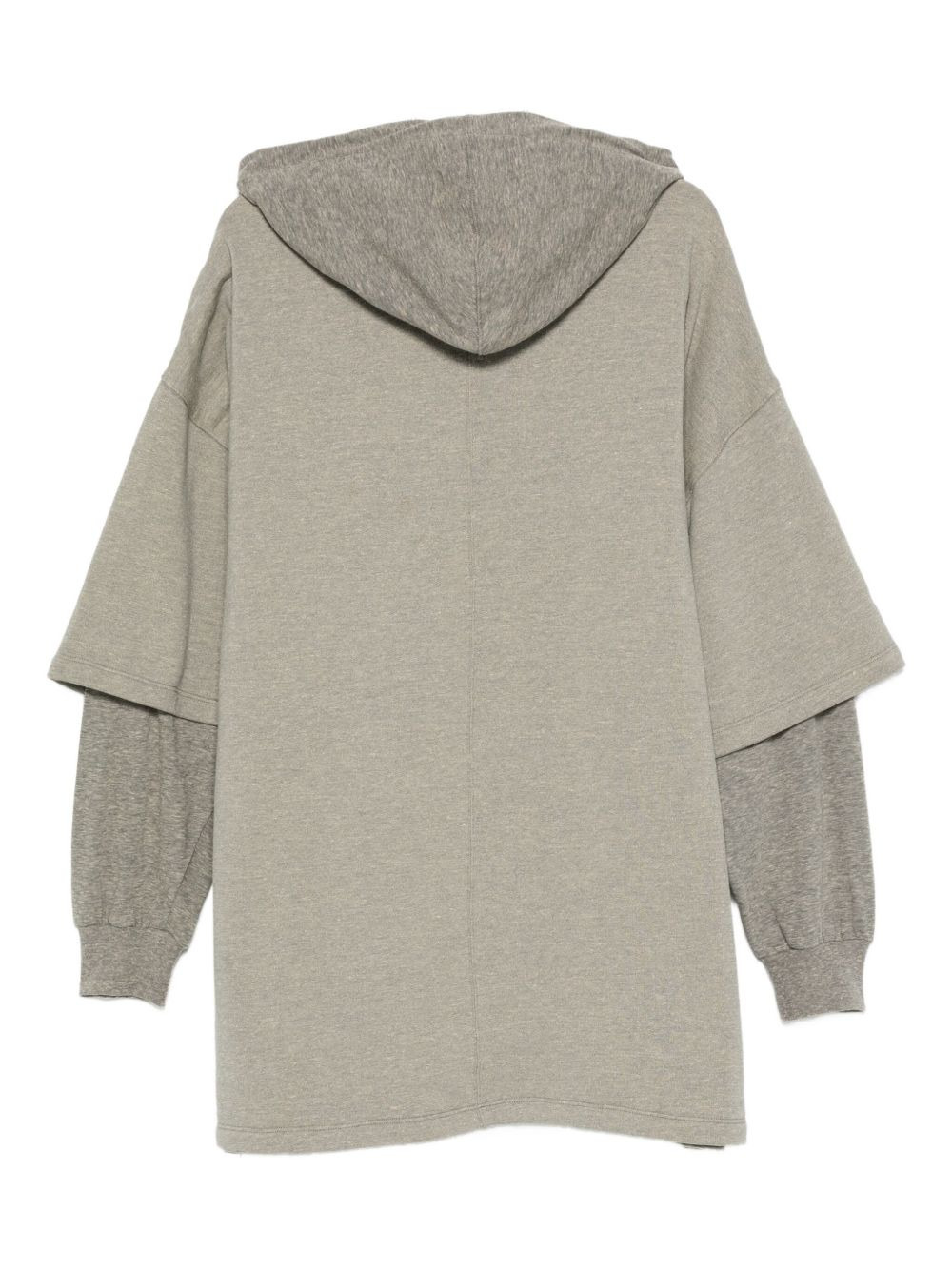 double-layered hoodie - 2