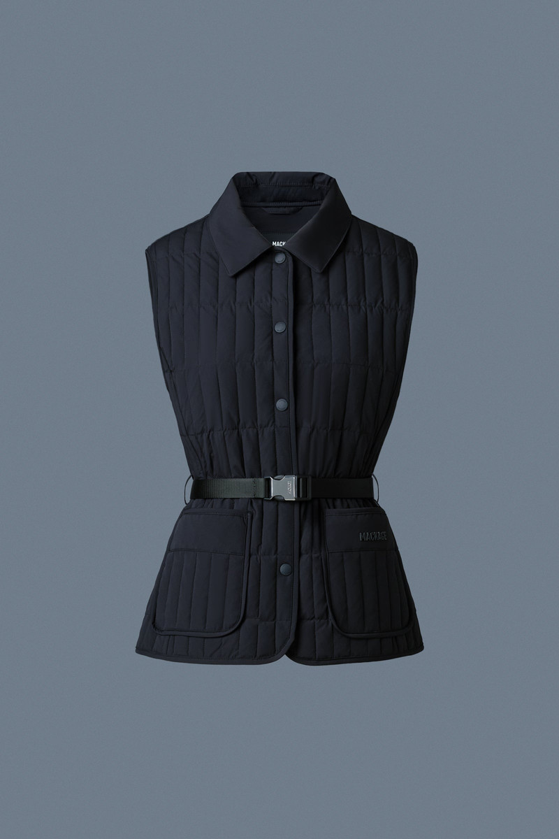 MACKAGE HELIA Light Down Vertical Quilted Vest outlook